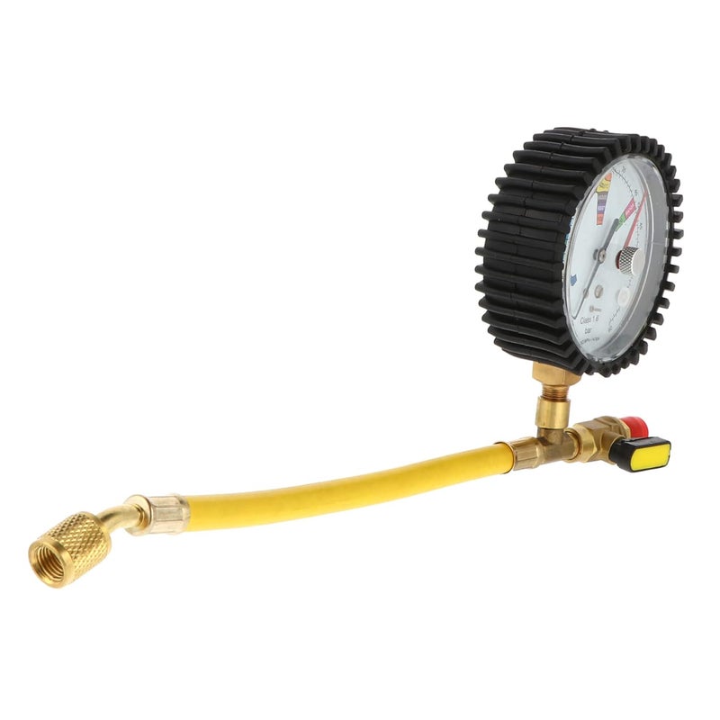 Durable AC Refrigeration Pressure Gauge Tester for Home and Automotive Systems - Image 1